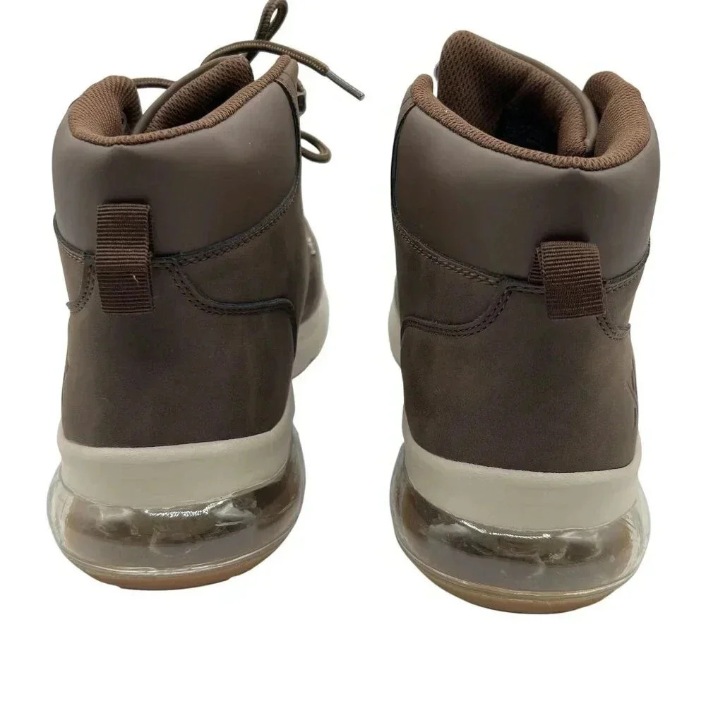 Xray NEW Mens Size 10.5 Brown High-Top Sneakers Vegan Leather Hiking Walking - Picture 15 of 15